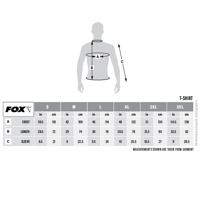 Fox Classic Tee Black/Orange